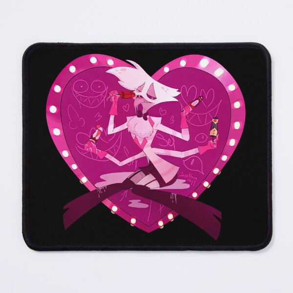 Item preview, hazbin hotel angel dust heart designed and sold by Quorplix-art.