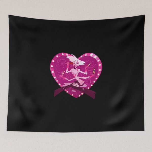 Item preview, hazbin hotel angel dust heart designed and sold by Quorplix-art.