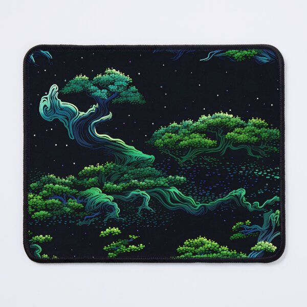 Item preview, Bonsai Art :Pixel Pointillism 9 designed and sold by CareToCanvas.