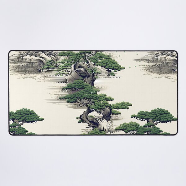 Item preview, Bonsai Art :Pixel Pointillism 10 designed and sold by CareToCanvas.