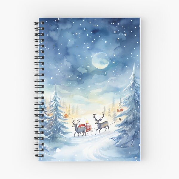 Item preview, Starry Christmas Reindeers designed and sold by cute-animals99.