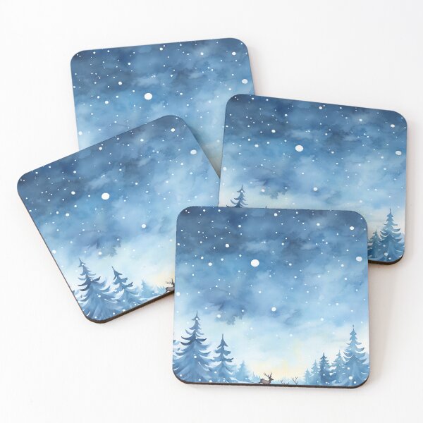 Item preview, Starry Reindeer Journey designed and sold by cute-animals99.