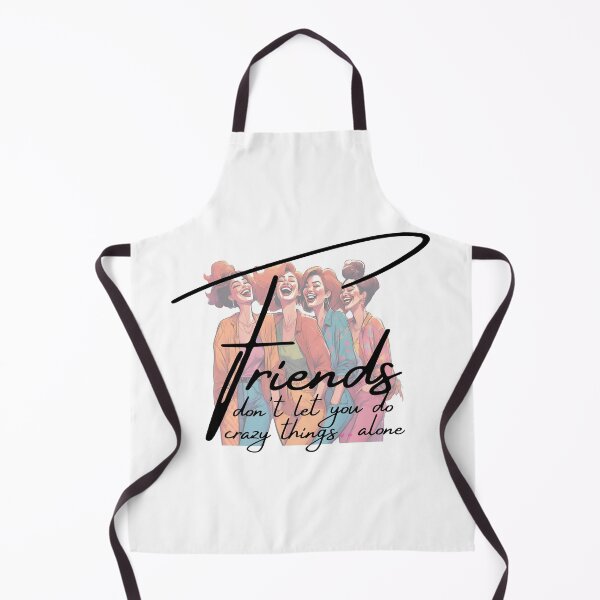 Item preview, Friends don't let you do crazy things alone sticker designed and sold by IDEON-23.