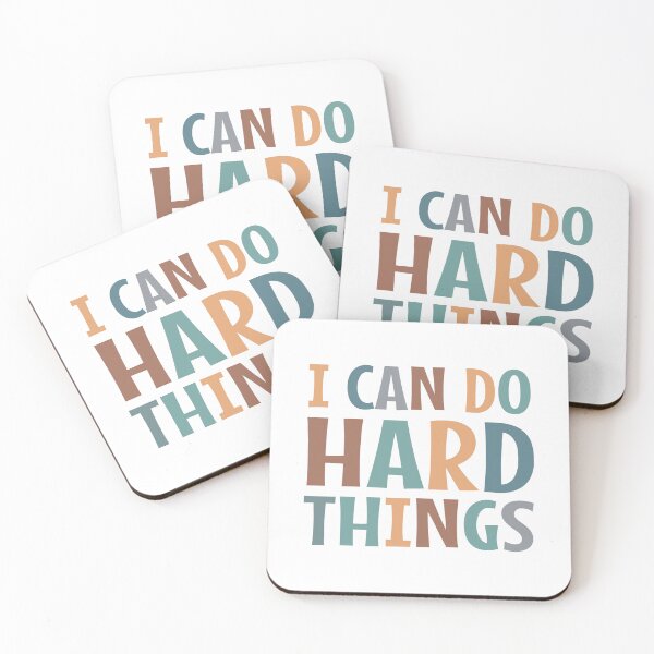 Item preview, I Can Do Hard Things  designed and sold by MOONINSPIRATION.