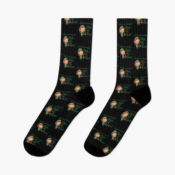 Item preview, Naughty Elf Cookie Caper - Festive Tee designed and sold by clevercraft58.