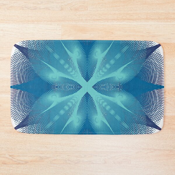 Item preview, CirclesOnCircle-2B [11110011-Blues-WB] designed and sold by LottMultimedia.