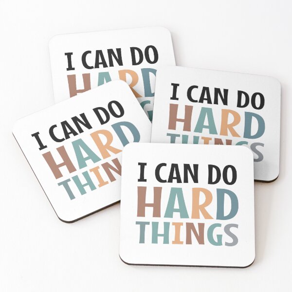 Item preview, I Can Do Hard Things  designed and sold by MOONINSPIRATION.