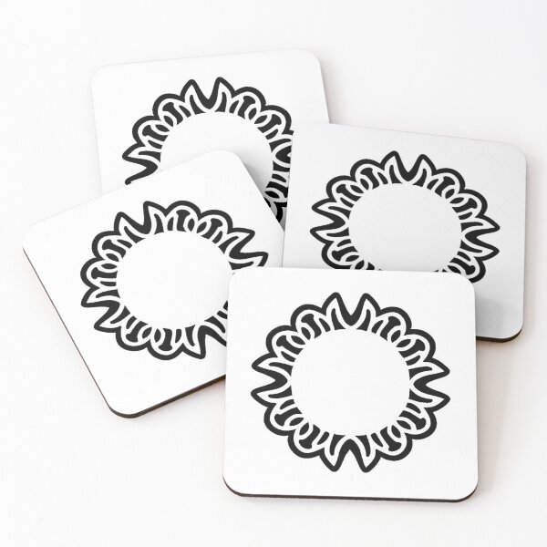 Item preview, logo round frame white black minimalism circle simple pattern white black minimalism circle simple pattern simple circle, circle T-shirt, patterned dress, black and white linen, leggings designed and sold by gulka8.