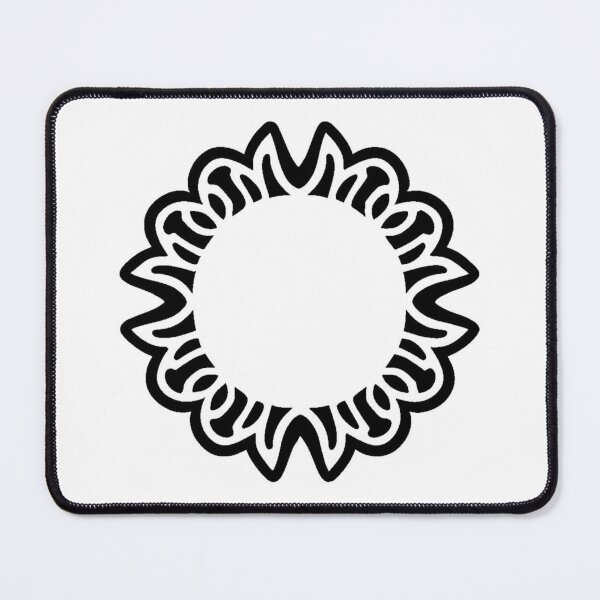 Item preview, logo round frame white black minimalism circle simple pattern white black minimalism circle simple pattern simple circle, circle T-shirt, patterned dress, black and white linen, leggings designed and sold by gulka8.