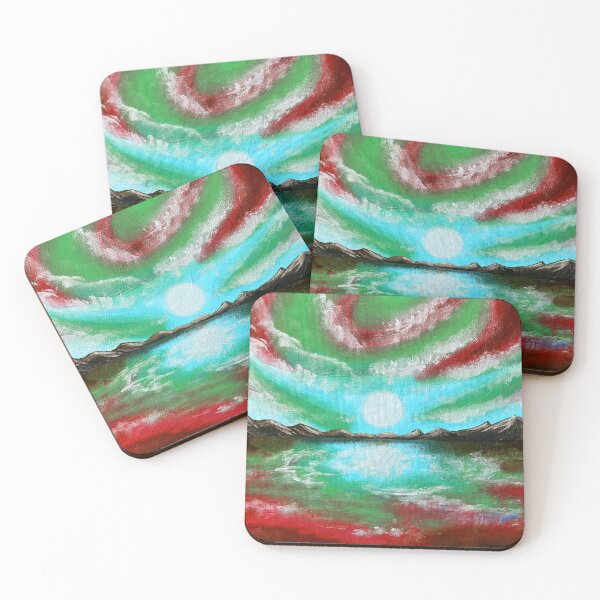 Item preview, Beautiful Vibrant Mountain Landscape with Sunset designed and sold by Katie Atkin.