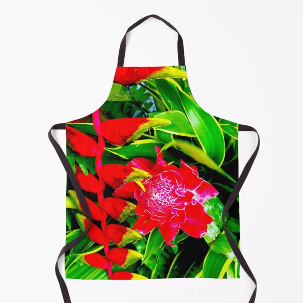 Item preview, Red Torch Ginger_Perennial Etlingera Elatior Flower_Helicornia_Bird of Paradise designed and sold by TeraiNB.