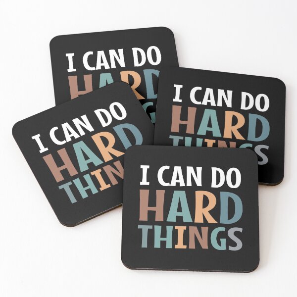 Item preview, I Can Do Hard Things  designed and sold by MOONINSPIRATION.