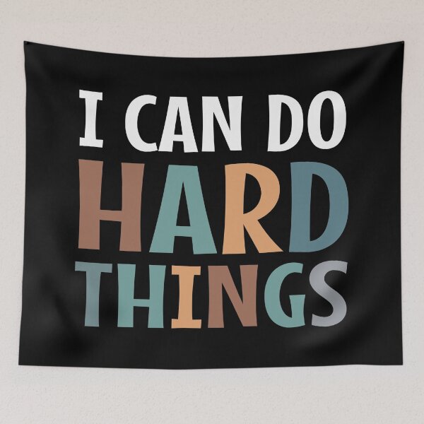 Item preview, I Can Do Hard Things  designed and sold by MOONINSPIRATION.