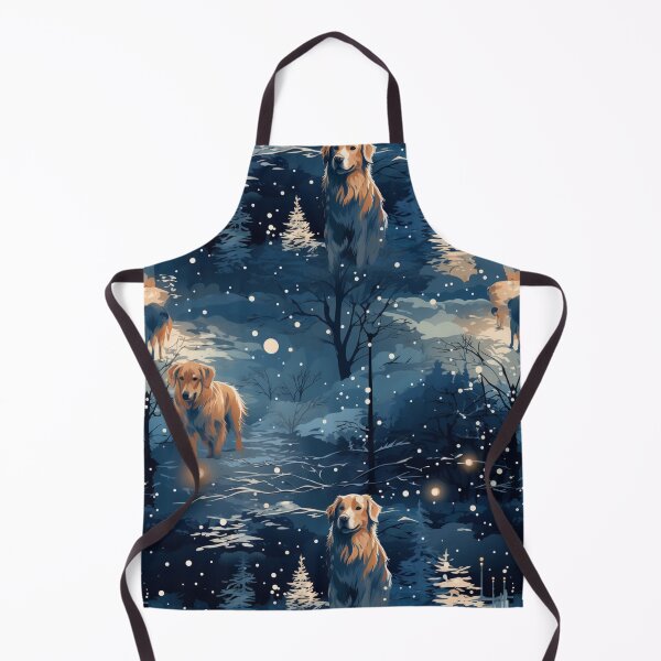 Item preview, Winter Wonderland Walk with Goldens designed and sold by ShiningInDark.