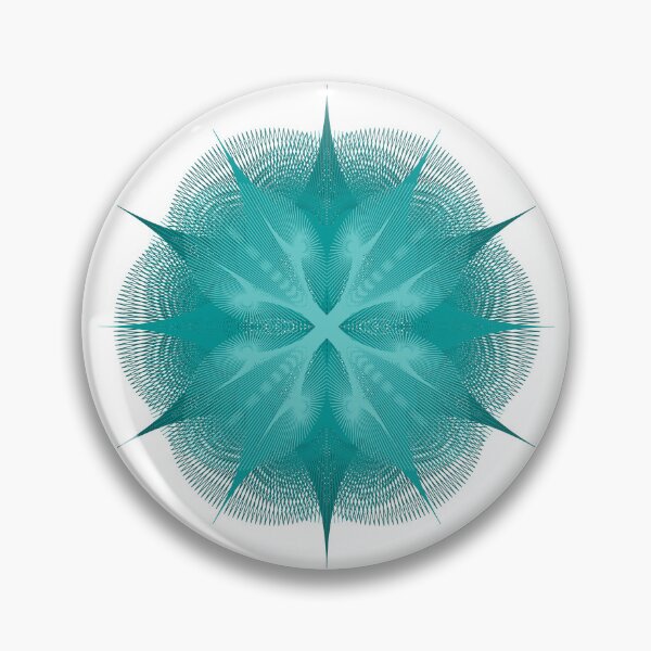 Item preview, CirclesOnCircle-2B [11110011-Cyans-WB] designed and sold by LottMultimedia.