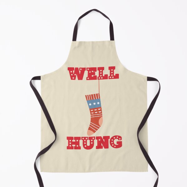 Item preview, Well Hung | Funny Christmas | Christmas Stocking Pun designed and sold by Jollys-ArtShop.