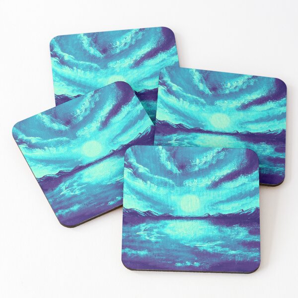 Item preview, Beautiful Vibrant Mountain Landscape with Sunset designed and sold by Katie Atkin.
