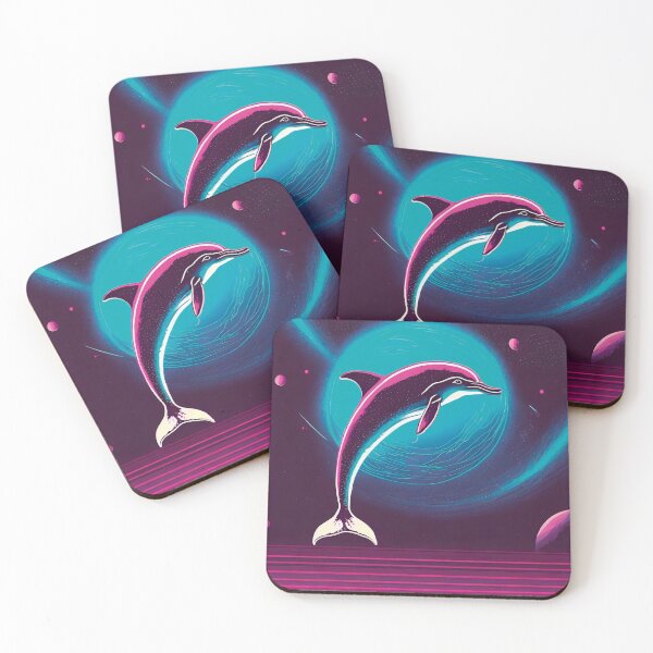 Item preview, Delfín Cósmico designed and sold by Synthwave1988.