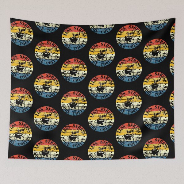 Item preview, LESS STRESS ,MORE COFFEE designed and sold by Lovesicker.