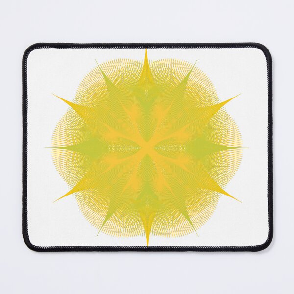 Item preview, CirclesOnCircle-2B [11110011-Yellows-WB] designed and sold by LottMultimedia.