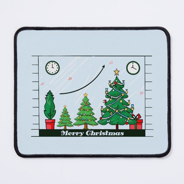 Item preview, Sizing Up Joy: Merry Christmas Size Chart - Festive designed and sold by FEBRICAST.