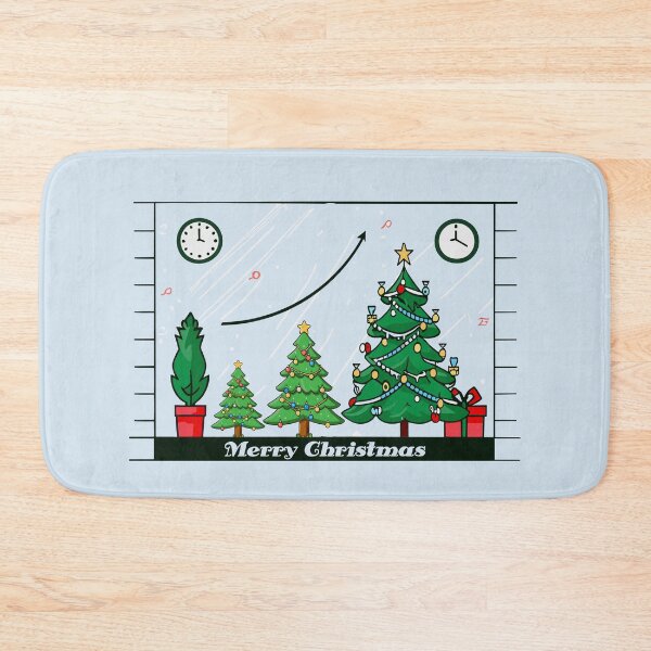 Item preview, Sizing Up Joy: Merry Christmas Size Chart - Festive designed and sold by FEBRICAST.
