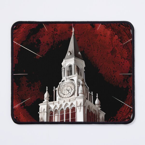 Item preview, A Blood splattered clocktower designed and sold by creative-cub.