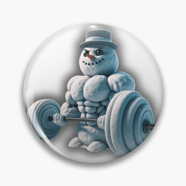 Item preview, muscle snowman designed and sold by Bladyy1982.