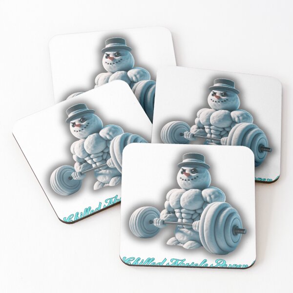 Item preview, muscle snowman designed and sold by Bladyy1982.