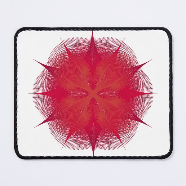 Item preview, CirclesOnCircle-2B [11110011-Reds-WB] designed and sold by LottMultimedia.