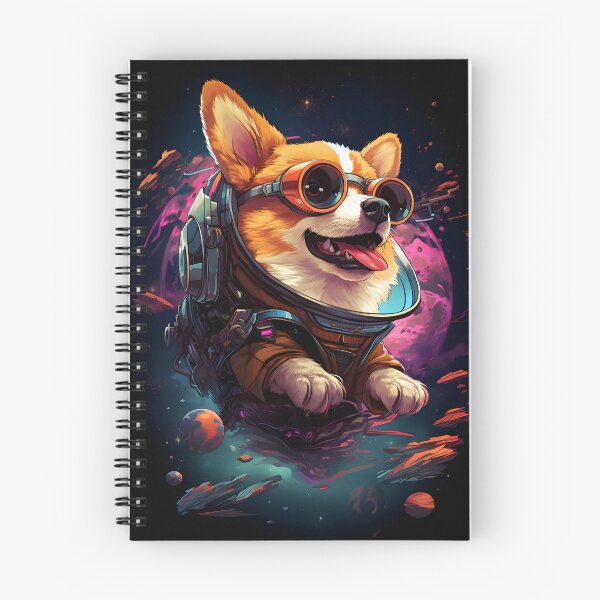 Item preview, Corgi in Space Funny Welsh Corgi Pembroke Dog Lover Cyberpunk designed and sold by SecretDicer.