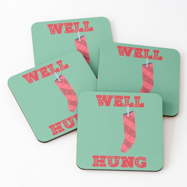 Item preview, Well Hung | Funny Christmas | Christmas Pun designed and sold by Jollys-ArtShop.
