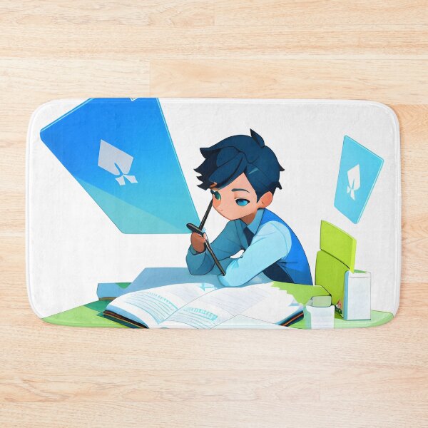 Item preview, Cartoon 3d boy studying 2 designed and sold by Kulpi6147.