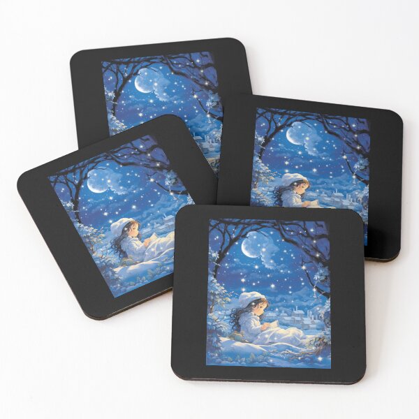 Item preview, Reading Books Alone Under The Moon designed and sold by Michealfashion.