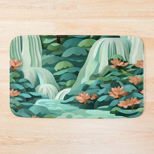Item preview, Paper Waterfalls Cut Out Art :1 designed and sold by CareToCanvas.