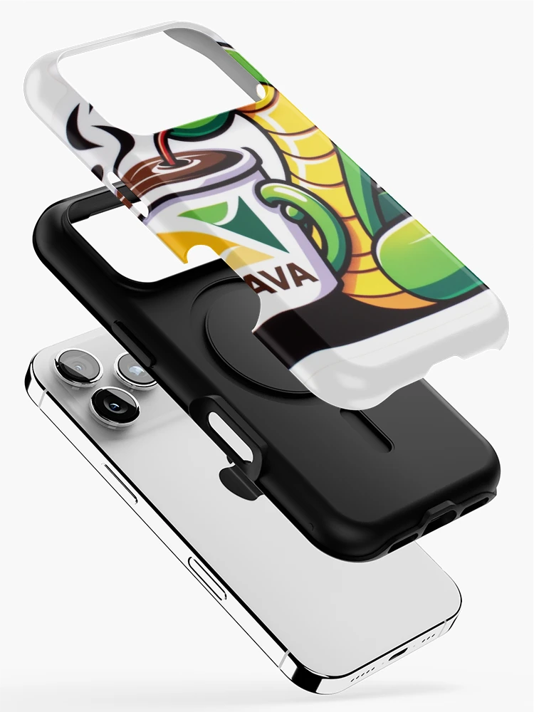Thumbnail 2 of 4, iPhone Case, Java Brew Python designed and sold by pixeldigger.