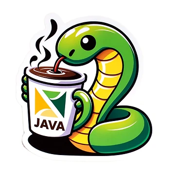 Imagen de la obra Java Brew Python de pixeldigger