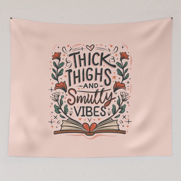 Item preview, Thick thighs and smutty vibes designed and sold by droolingdreams.
