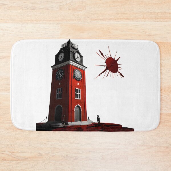 Item preview, A Blood red clocktower designed and sold by creative-cub.