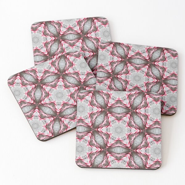 Item preview, Candy cane abstract pattern 2024  designed and sold by Lady-Frost.