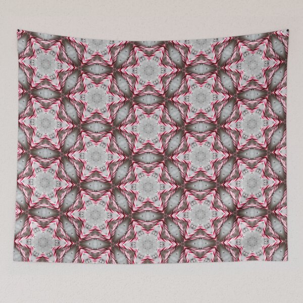 Item preview, Candy cane abstract pattern 2024  designed and sold by Lady-Frost.