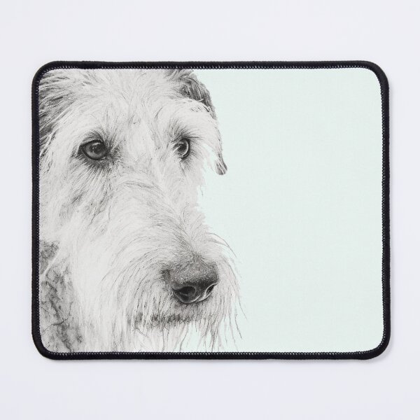 Item preview, Sketch of a wire-haired greyhound designed and sold by aghnadarragh.