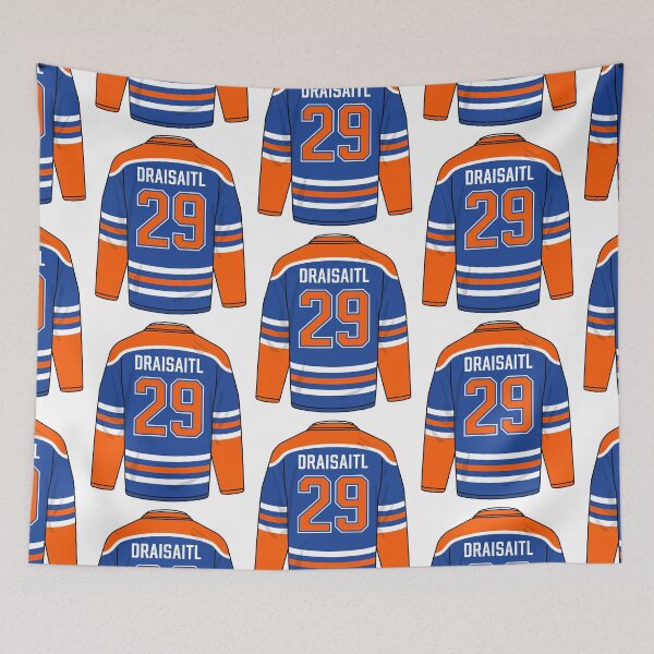 Item preview, Leon Draisaitl Edmonton jersey designed and sold by Tarroi.