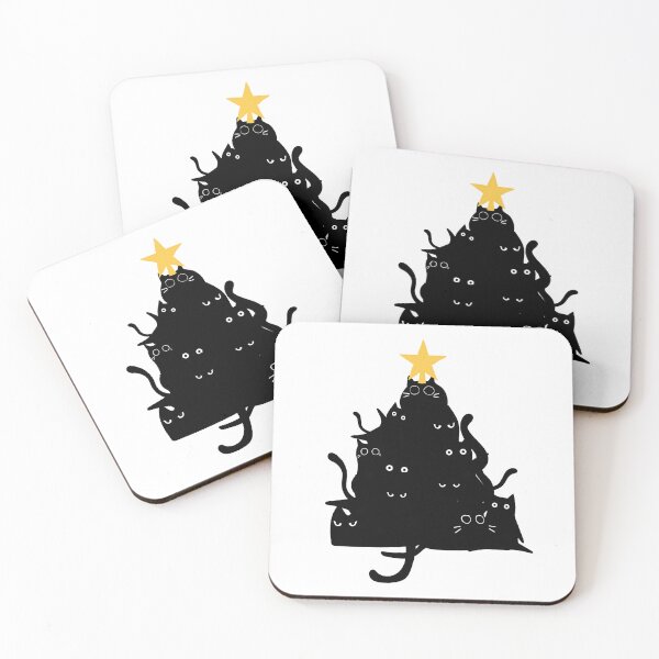 Item preview, Cat Christmas Tree  designed and sold by Kasza-89.