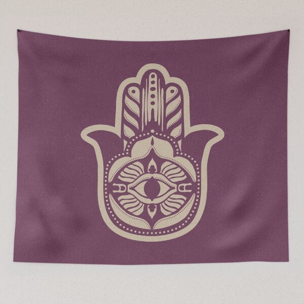 Item preview, Hamsa Lava - Beet + Dove designed and sold by Irene Estelle.