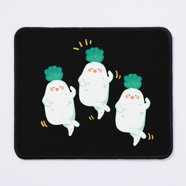 Item preview, Dancing daikon! designed and sold by lisasaputra.