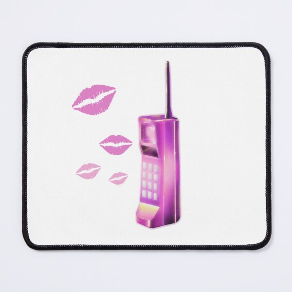 Item preview, Pink phone with kisses designed and sold by ridnaledesigner.