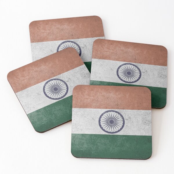 Item preview, Distressed, Old, Faded & Worn Flag of India (Tiraṅgā) designed and sold by STUDIO-72.