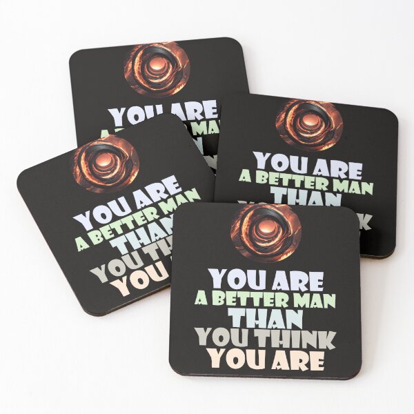 Item preview, You are a better man than you think you are designed and sold by creative-cub.