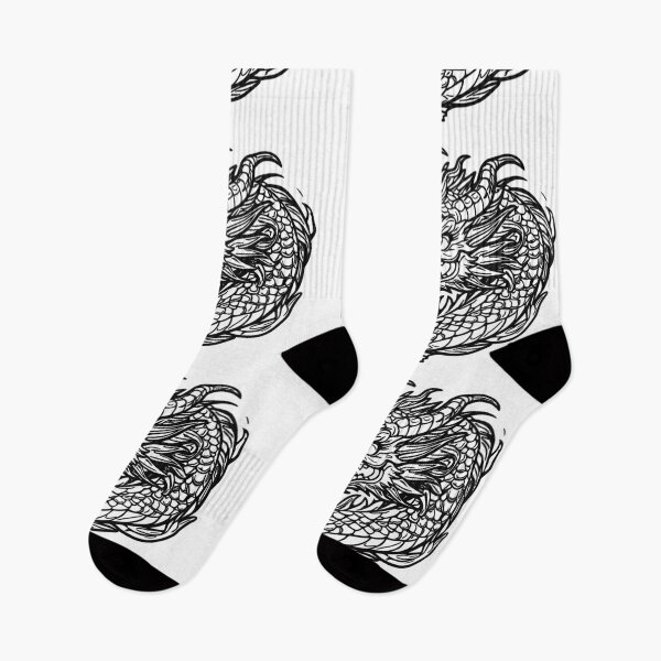 Item preview, Dragon outline black  designed and sold by Jayjaynaenae.